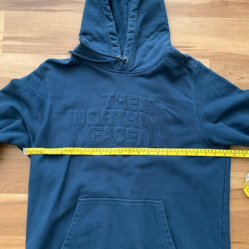 The North Face Half Dome Blue Hoodie Sweatshirt Mens Large Embroidered - Picture 4 of 10